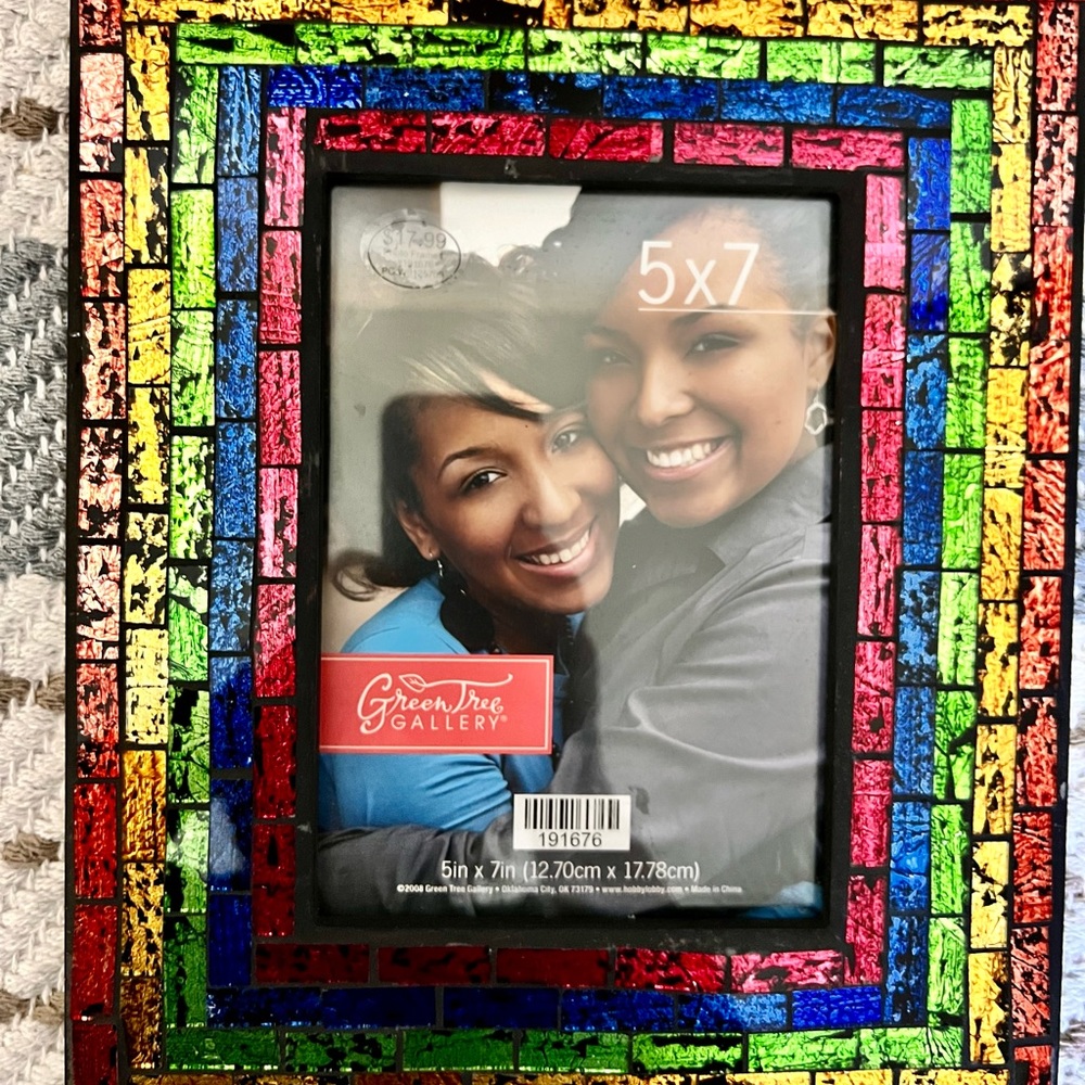 Colorful Mosaic Frame